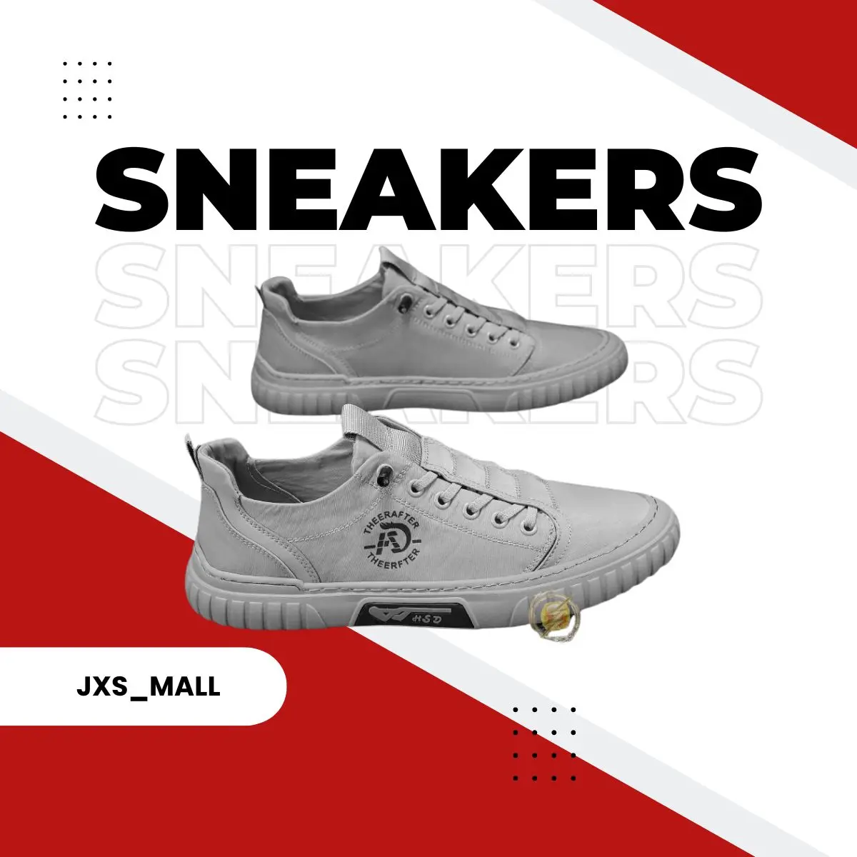 Sepatu Sneakers Pria Casual Shoes Bisa Untuk Kerja Kuliah Hangout Kualitas Super Premium - 259