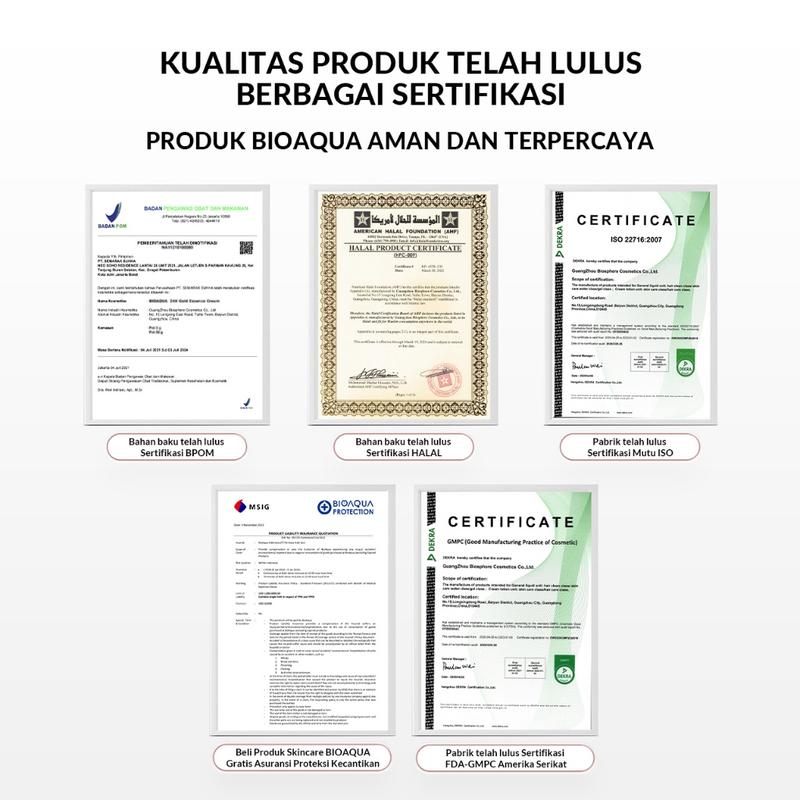BIOAQUA Moisturizer SymWhite 377 Cream Pemutih Wajah 50g Krim Penghilang Flek Hitam Di Wajah Whitening & Fade Dark Spot Mosturizer Mencerahkan 8
