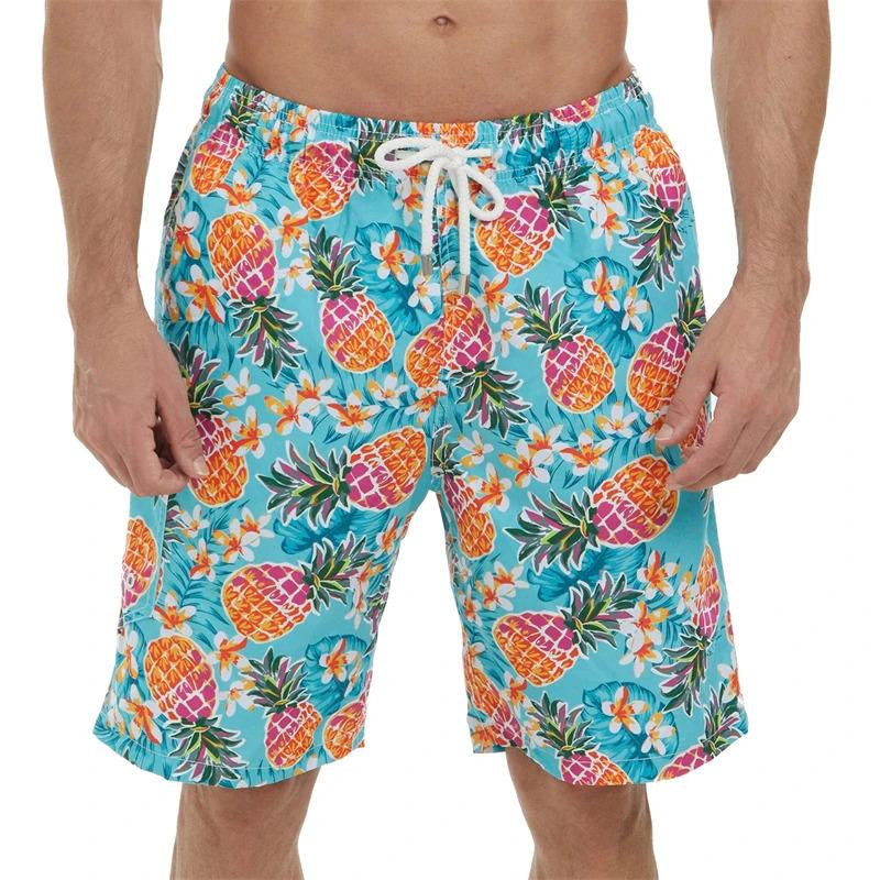 Product Introduction of Men Summer Board Shorts 3D Printed Beach Pants Swimsuit Woman 2023 New Swim Trunks Volleyball Sport Gym Short 12
