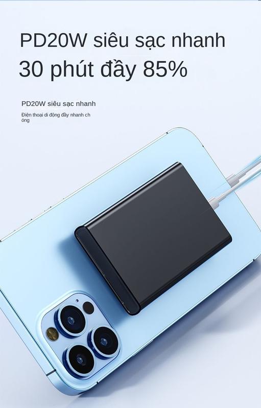 Product Introduction of Sạc Siêu Nhanh, Sản Phẩm Mới, 120W, 10000 MA, Siêu Mỏng Và Nhỏ Gọn, Thích Hợp Cho Huawei, Xiaomi Và Các Thiết Bị Apple, Power Bank 7