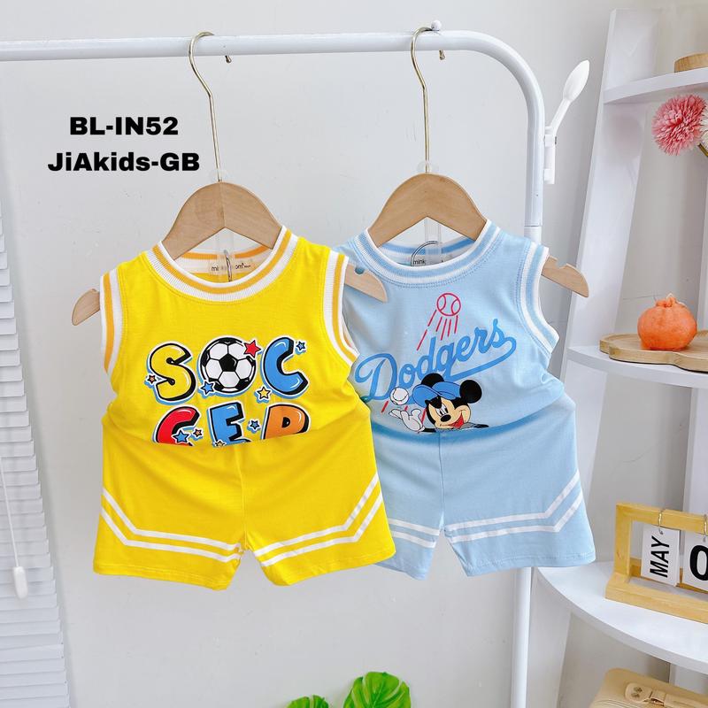Bộ Ba Lỗ Thể Thao Minkymom Vải Thun Lạnh Cho Bé Trai 8-27kg BL-IN52 7