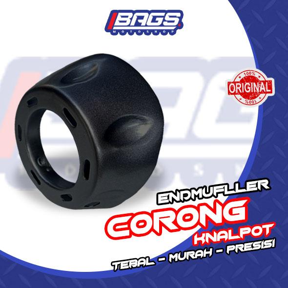 CORONG KNALPOT BLUE RAINBOW UNIVERSAL ORI 3