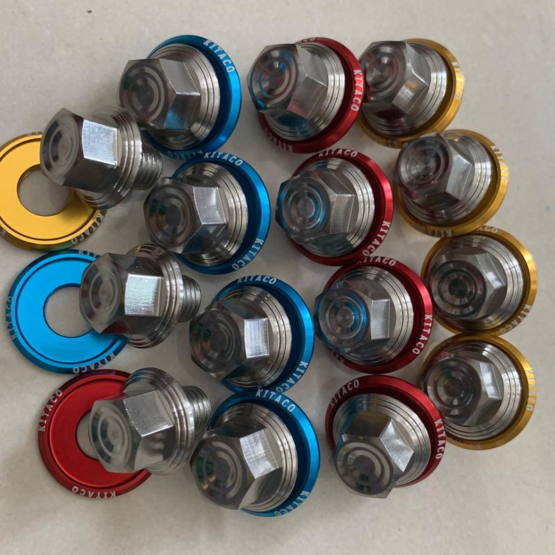 Ốc chân Gương inox 304 - Tặng Long Đền Kitaco - Ốc Chân kiến- Gắn được cho các dòng Xe Máy Phụ Kiện Phụ Tùng