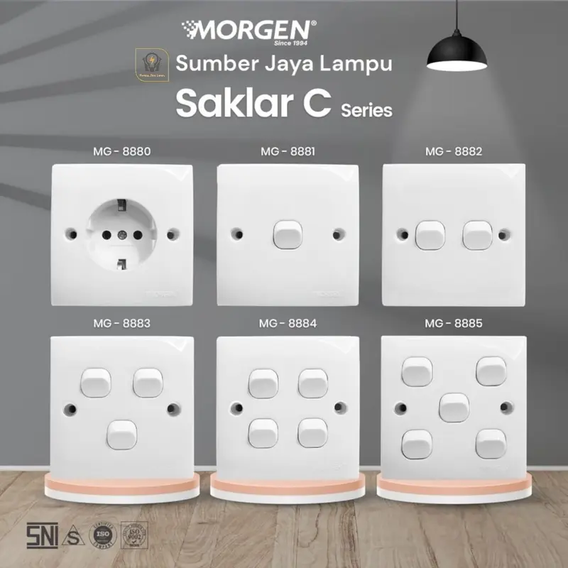 Morgen Saklar C series IB Lampu Minimalis 0