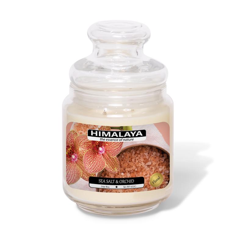 Nến thơm phòng cao cấp Himalaya - Sea Salt & Orchid 2