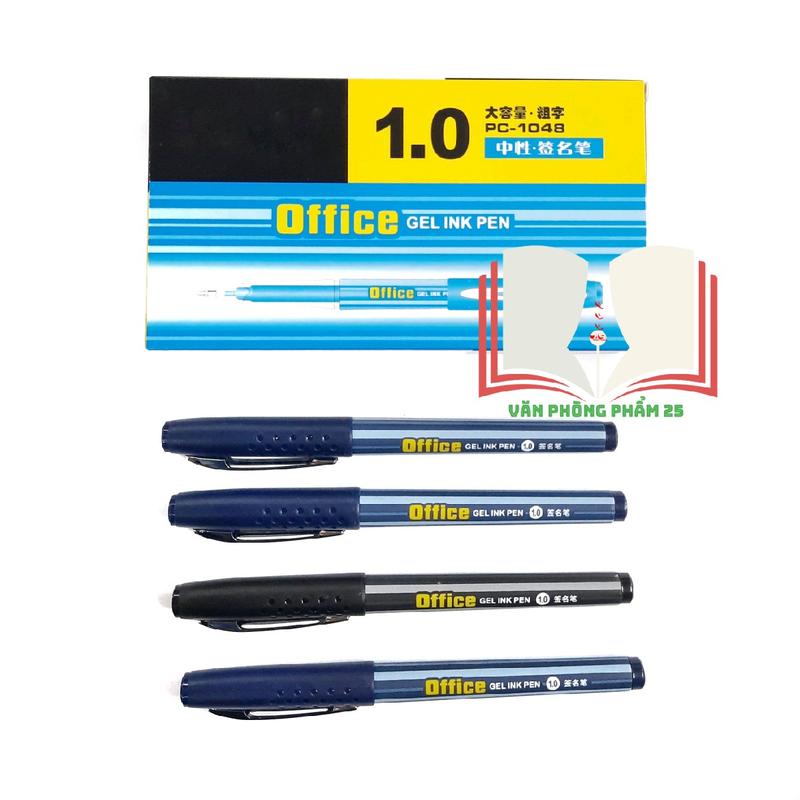 Bút Gel Baoke PC-1048 ngòi 1.0mm.Bút ký nước 12 cái .