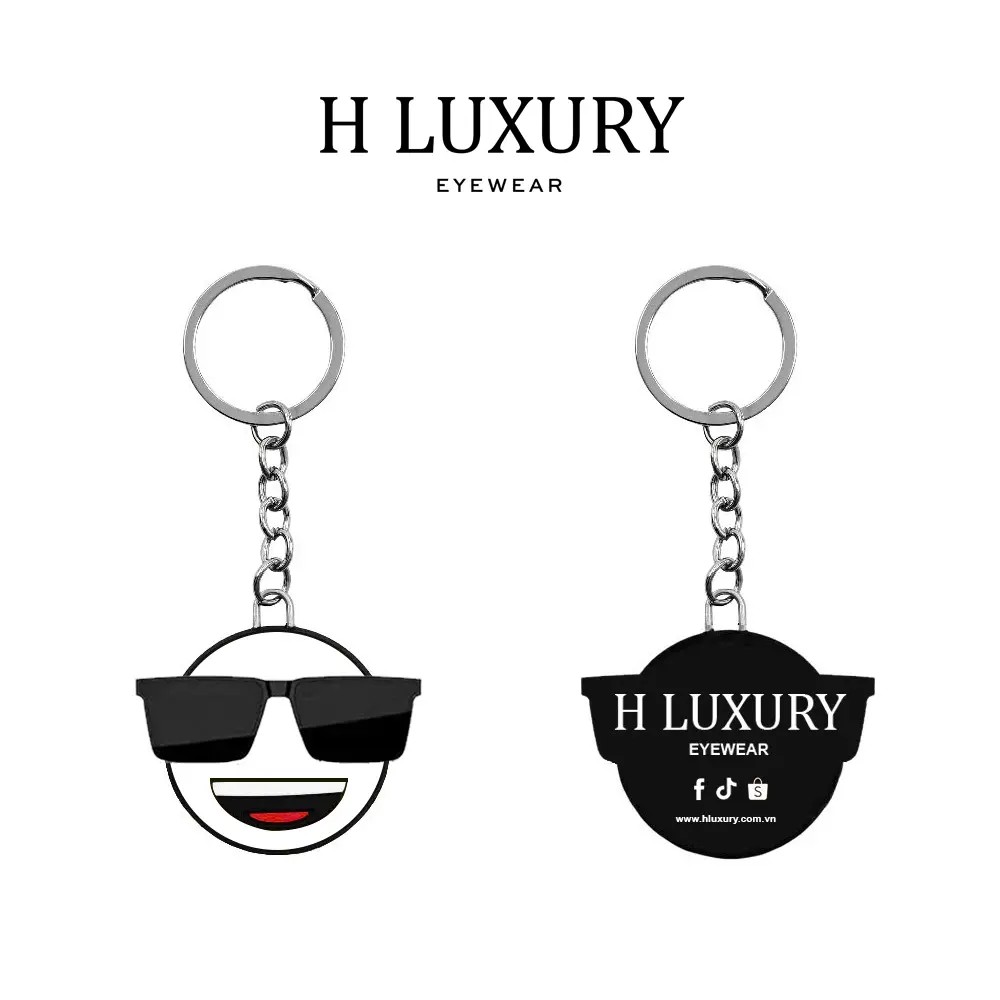 Móc khóa Kính Mắt H Luxury