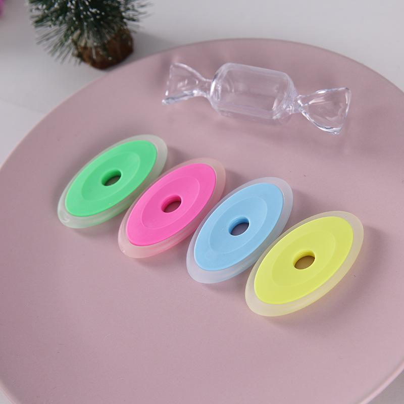 Product Introduction of 6Pcs/Set Erasable Gel Pen Special Rubber Color Oval Eraser for Neutral Erasable Pen Correction Supplies School Office Stationery 3