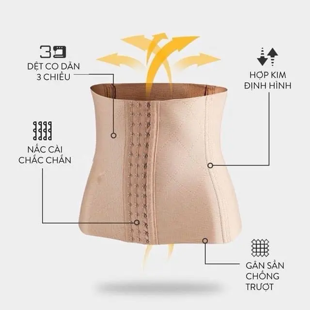 Gen nịt bụng - Định hình siết eo Sline - Đai nịt bụng thon gọn