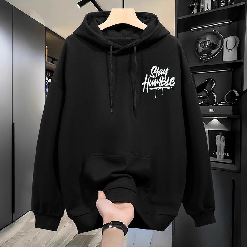 Product Introduction of 100% Cotton Vintage Casual Text Print Oversize Hoodie for Men and Women Unisex 7