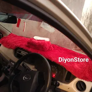 Alas Dashboard Mobil Bulu Rasfur 50x150 Gratis Sarung Tisu - Dasbor, Car