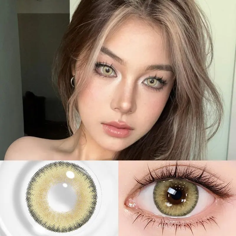 [Only 16800/pasang] Mysticeyes softlens Magic seri softlens arabic look Colored Contact Lenses 14.0mm-14.5mm 7