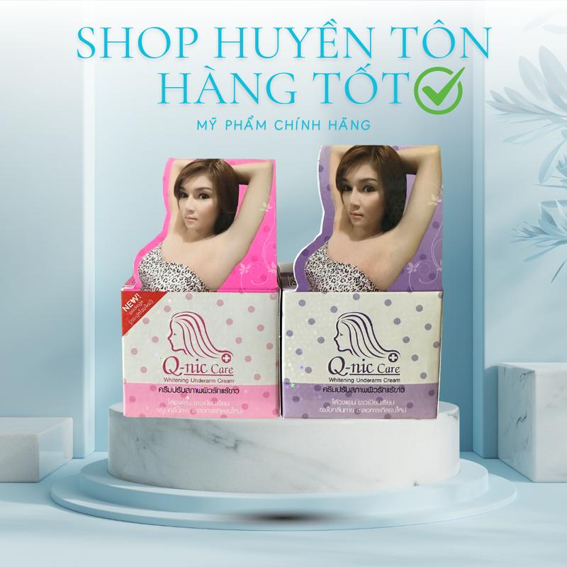 Kem Qnic mẫu mới hủ 15g hổ trợ mờ thâm, làm đẹp da dưỡng body cải thiện mùi cơ thể