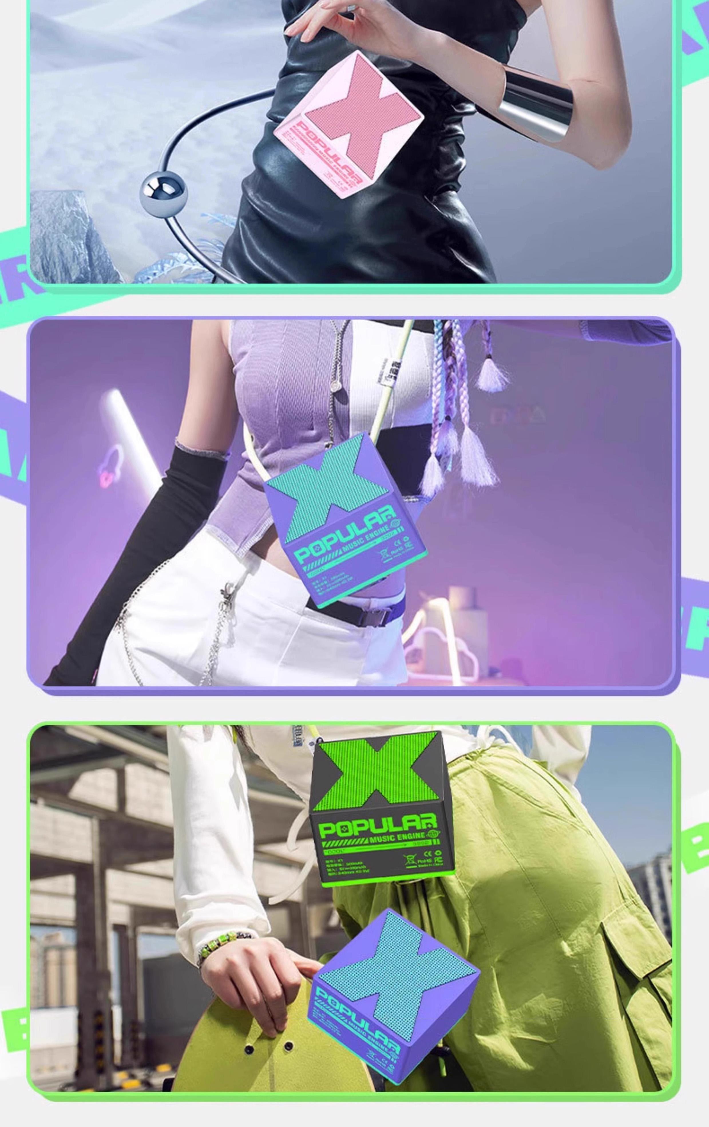 【COD】High Quality X1 Smart Mini Bluetooth Speaker Portable 360 Stereo Sound (With Diaphragm)