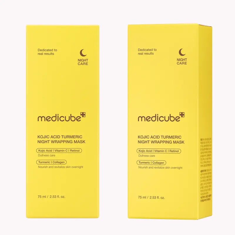 Kojic Acid Turmeric Night Wrapping Mask |   Overnight Wrapping Mask, Morning Shed, Turmeric, Niacinamide, Vitamin C 7