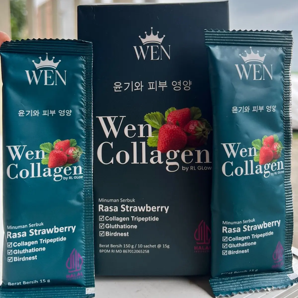 WEN COLLAGEN STRAWBERRY KOREA (BPOM)
