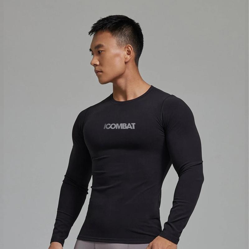 Áo Thun Dài Tay ICOMBAT Icon 10 Áo Giữ Nhiệt Thể Thao Nam vải OhCool co giãn thoáng khí