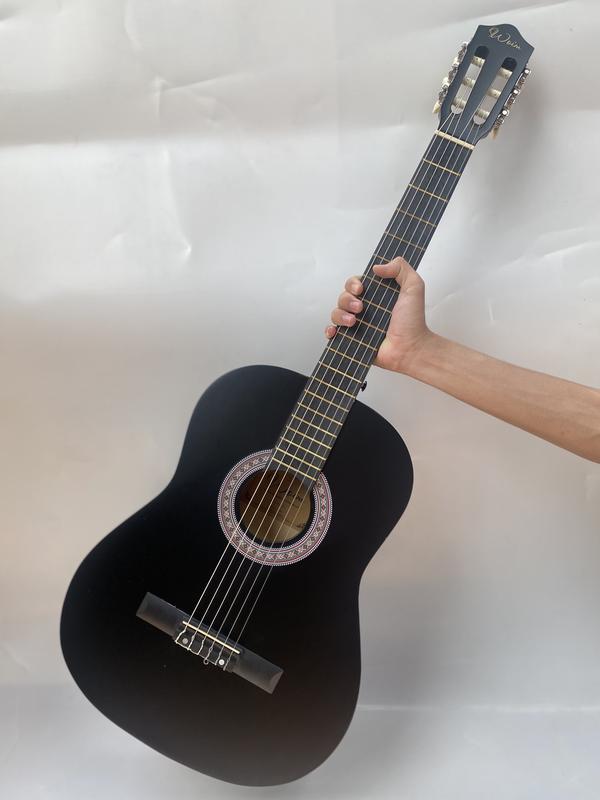 Đàn Guitar Woim Classic Có Ty Chỉnh Cần Màu Đen