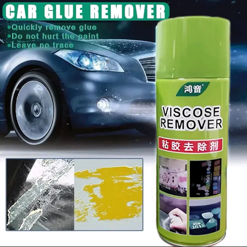 Spray Penghapus Bekas Cat, Stiker, Lem & Lakban 450 ML - Viscose Remover Pembersih Kaca 1