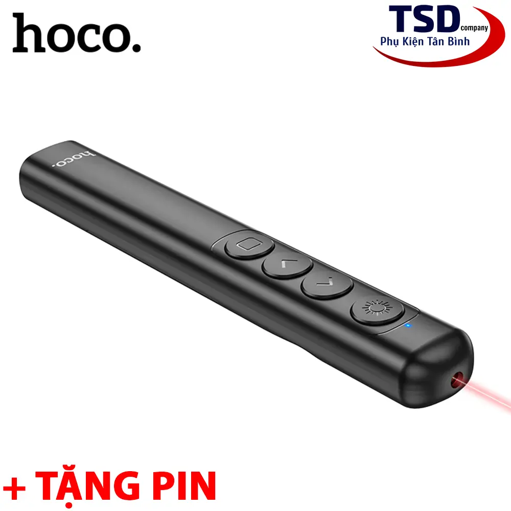 Bút Trình Chiếu Laser Hoco GM200 Wireless Presenter Chính Hãng