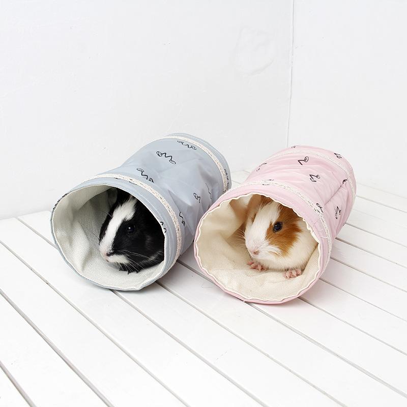 Product Introduction of Hamster Guinea Pig Tunnel Toy Pet Cages Hedgehog Tube Chinchilla House Cave Small Animals Pet Products Rat Mouse Funny Toy 17