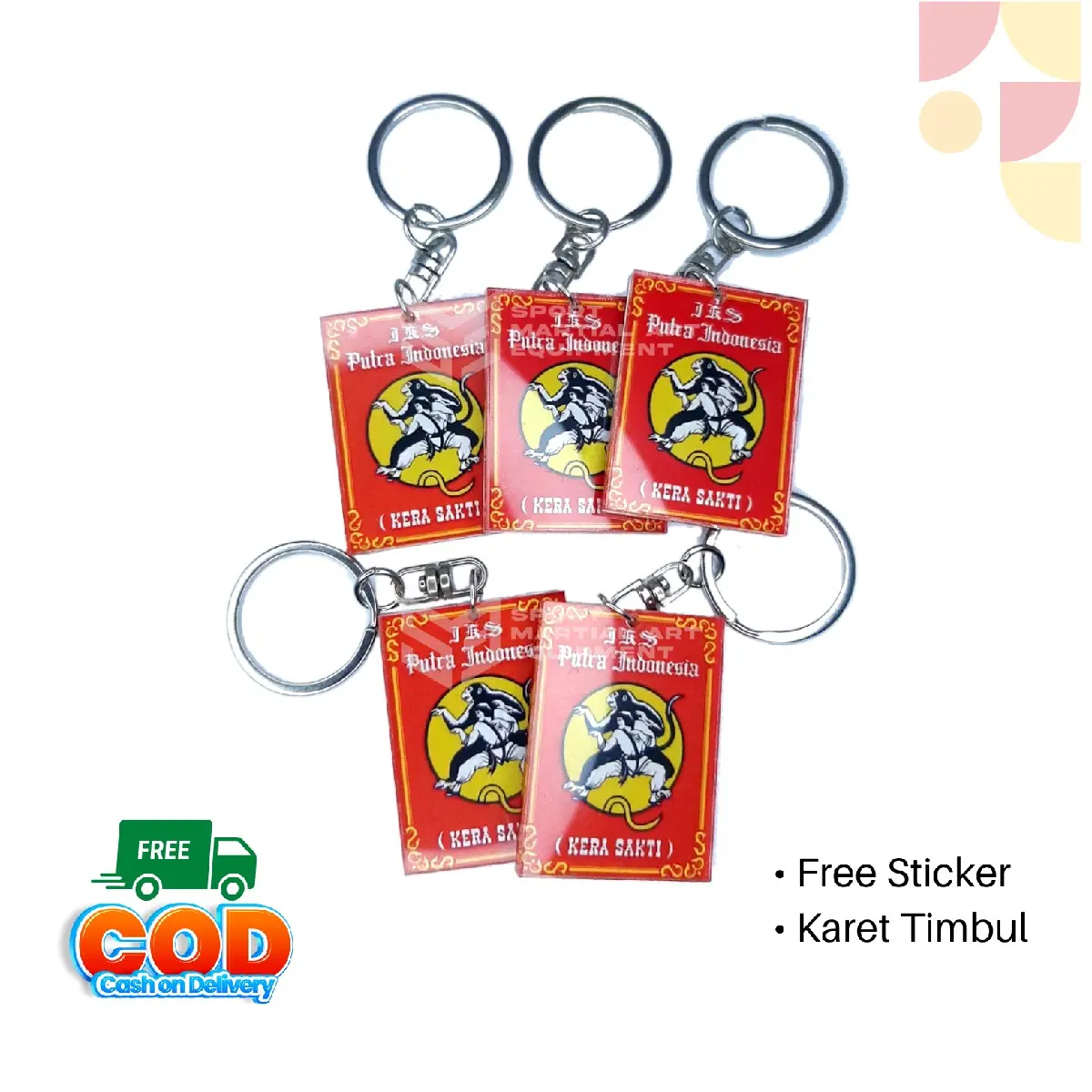 Gantungan kunci ikspi - gantungan kunci akrilik - aksesoris tas Chains Key