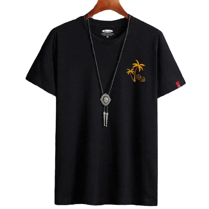 T-shirt Distro Warna Hitam Premium I Kaos Distro Unisex Kain Katun Motif Simple Baju Oblong