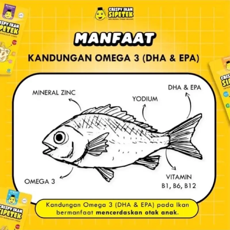 Crispy Ikan Sipetek | Ikan Mungil Tinggi Kalsium 2