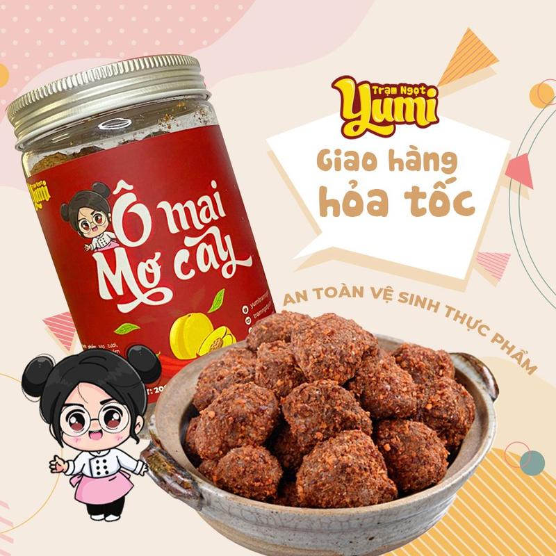 Ô mai Mơ cay xí muội chua cay mặn ngọt thơm ngon