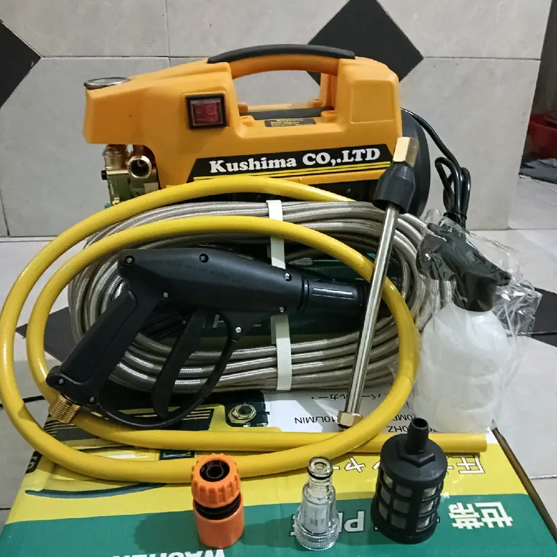 máy rửa xe siêu khỏe siêu rẻ kusima nhỏ gọn dễ sử dụng 2
