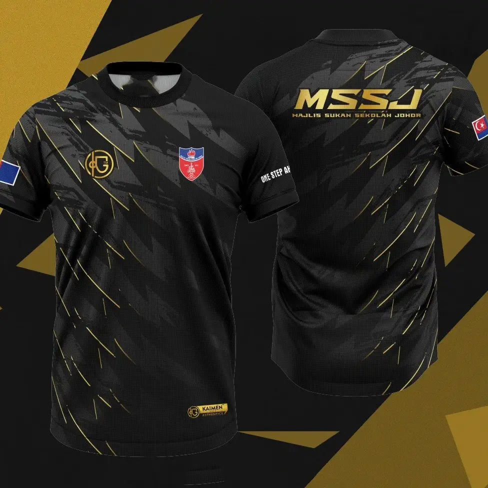 Baju-T Sekolah Johor Fesyen, Majlis Kegemaran (MSSJ), Jersi Sublimasi ...
