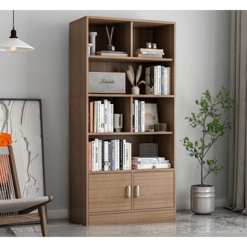 Tủ gỗ đựng đồ kệ đựng sách chất liệu MDF phong cách hiện đại - 1M6 GỖ