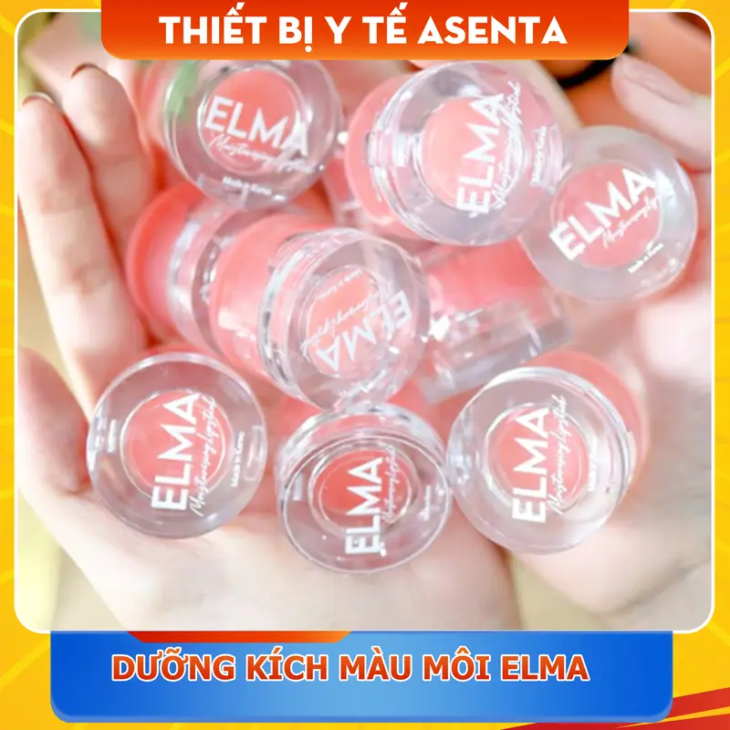 Son dưỡng môi có màu Elma, Dưỡng kích màu môi sau xăm, ngừa thâm loang - Hũ/Son thỏi - Cosmetic, Mỹ Phẩm 0