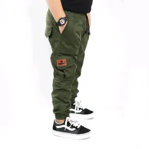 Jogger Cargo Anak Laki cowok katun 2-10Thn by GymbKids