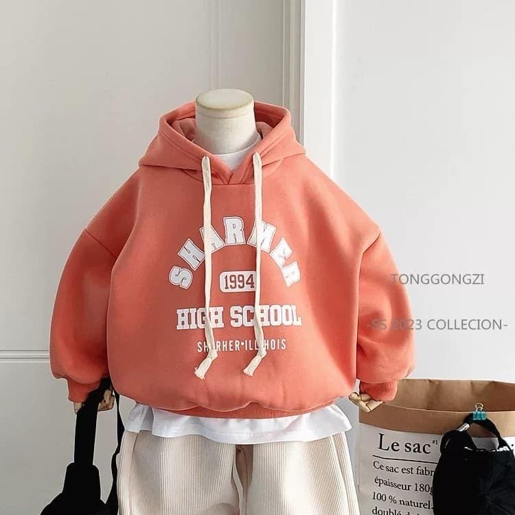 Áo Hoodie Shar-Mer 2024 cho bé - Chất Nỉ Bông Cotton Đẹp mềm