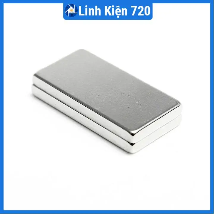 Bộ 2 viên nam châm đất hiếm 20x10x2mm ( Từ Tính Hút Cực Mạnh ) 0