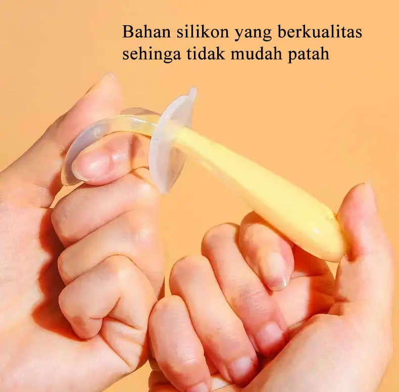 Kiddikiddo Sendok Anti Sedak Alat Makan Anak Bayi Perlengkapan Makan Bayi Training Spoon 4