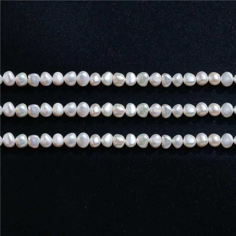 Product Introduction of Pearl Natural Freshwater Oval Round Baroque Pearls Beads For Jewelry Making Diy Bracelet Necklace 16
