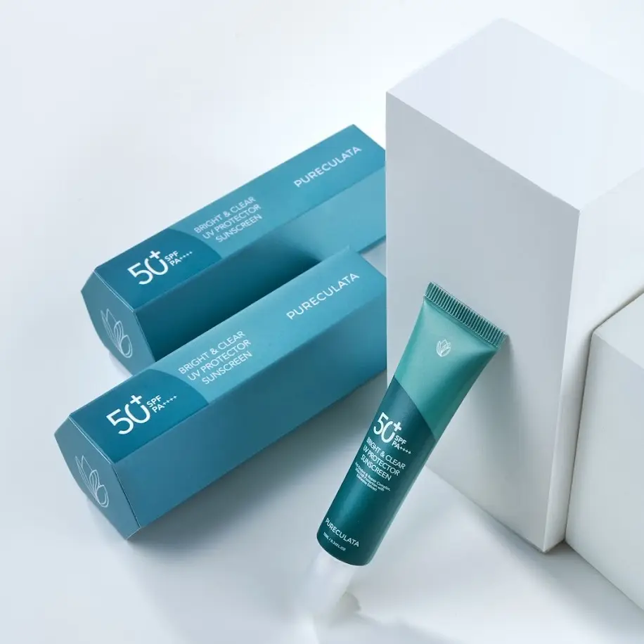 Bright & Clear UV Protection PA++++ (Pureculata Sunscreen Series)