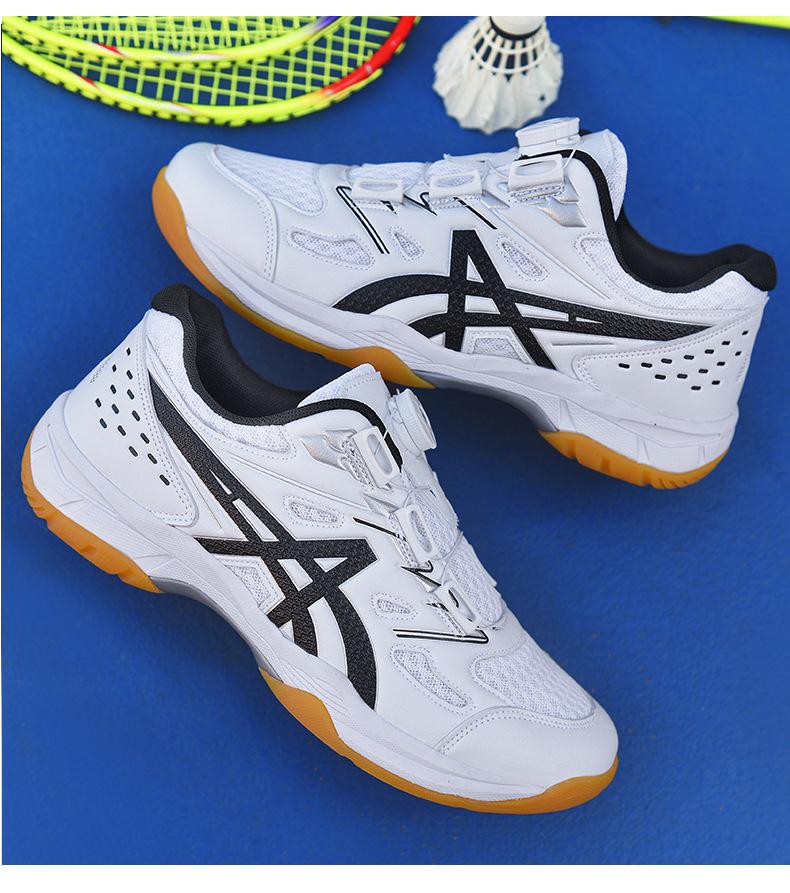 Product Introduction of Factory in Stock Cross-Border Badminton Shoes Student Competition Training Shoes Men's Mesh Breathable and Wearable Tennis Shoes Wholesale 10