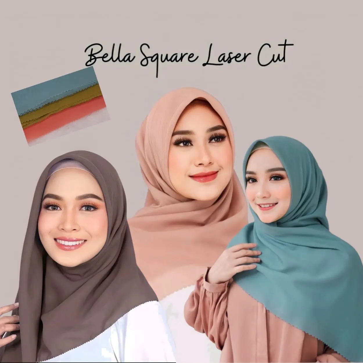 3 pics paket usaha bella laser cut premium