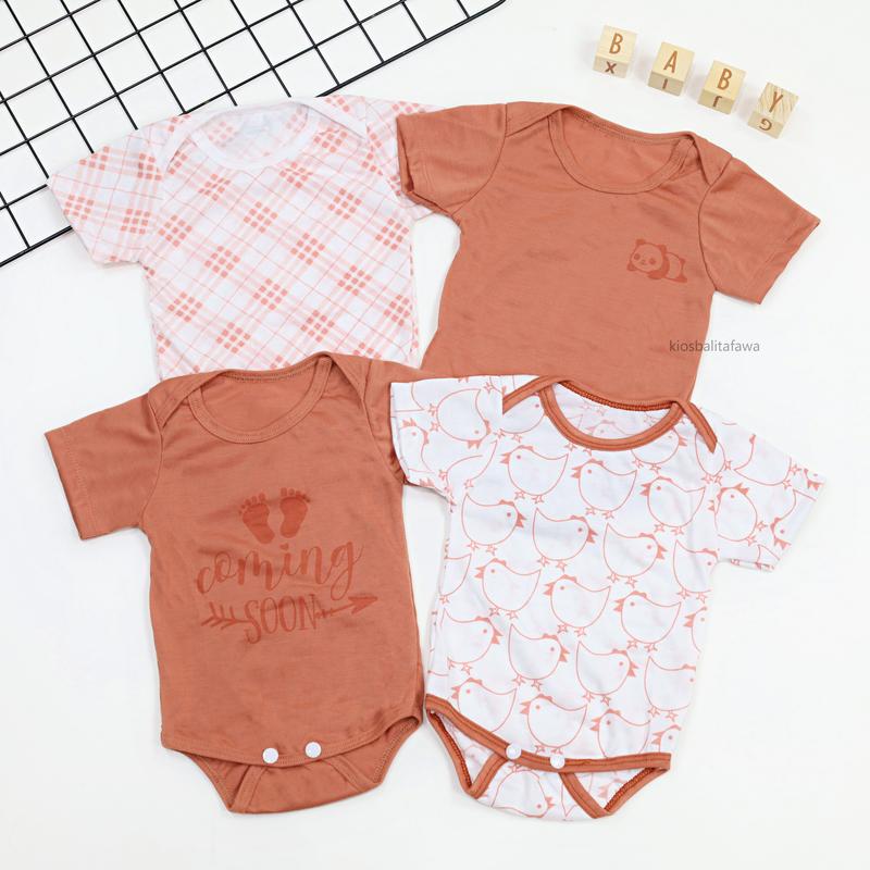 (ISI 4) Jumper Bayi Paket Lahiran SNI 0-6 Bulan Kado Baby New Born Bayi Perempuan Laki Laki Set Kaos Bayi Jamper 0-3 Bulan Kiosbalitafawa 8
