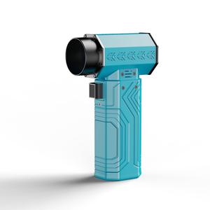 พัดลมเทอร์โบ พัดลมมือถือกลางแจ้งแคมป์ปิ้ง เครื่องเป่าลมไร้แปรงถ่าน ความเร็วสูง ขายดีข้ามพรมแดน เครื่องเป่าขจัดฝุ่น พลังทรงพลัง