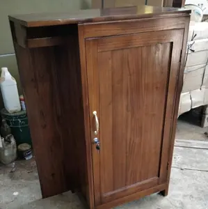 lemari pakaian pendek jati