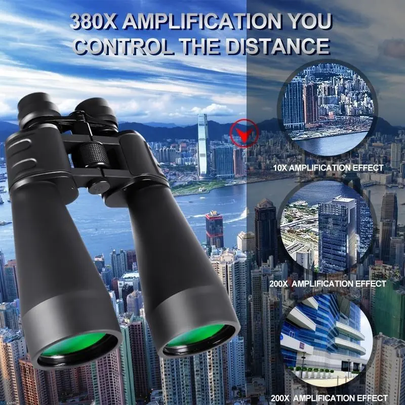 High-definition Transparent Telephoto Binoculars, Professional and Powerful Binoculars with High Magnification & Large Objective Lenses, Outdoor Camping Equipment 4