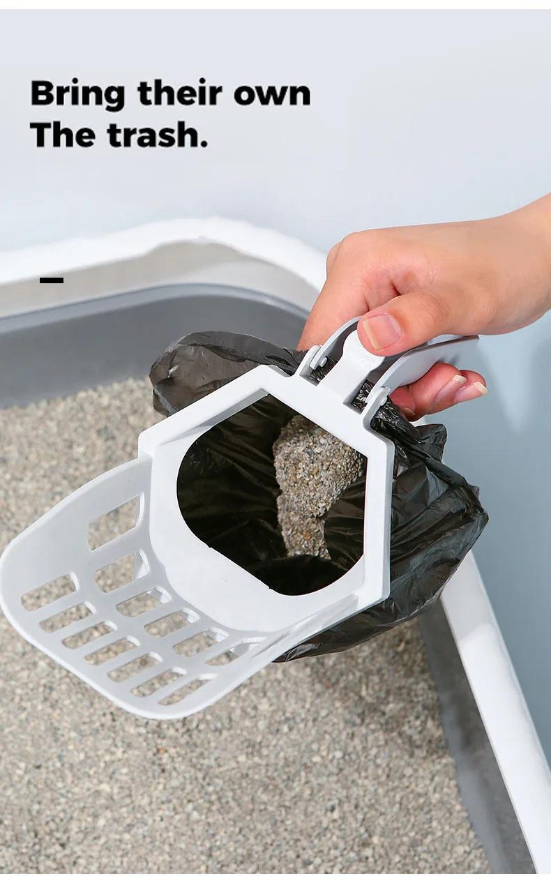 Product Introduction of Cat Litter Shovel Scoop for Cat Filter Clean Toilet Garbage Picker Cat Supplies Accessory Cat Litter Box Cats Pet Products 12