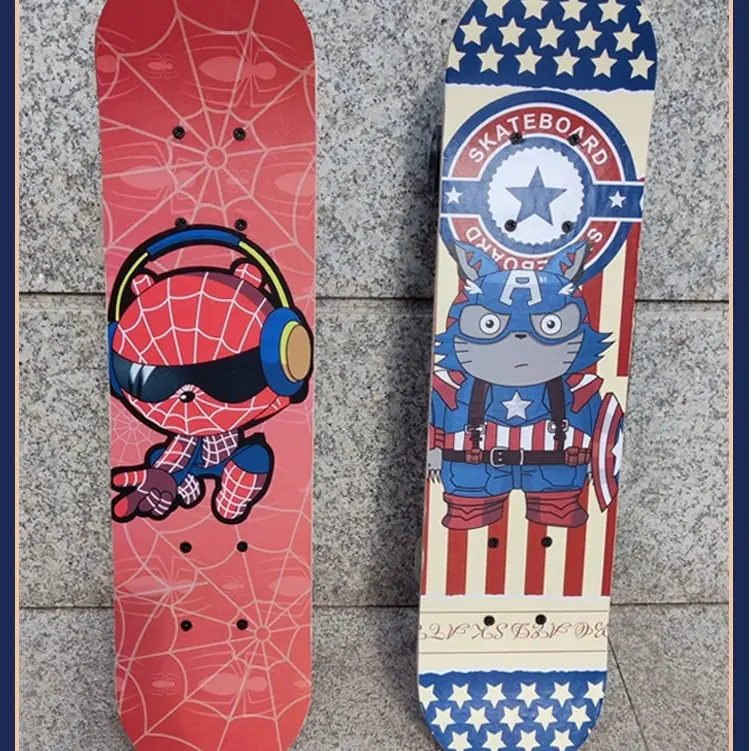 【OXY】 Kid's Cartoon skateboard / Skateboard Anak Motif Kartun 4719 2
