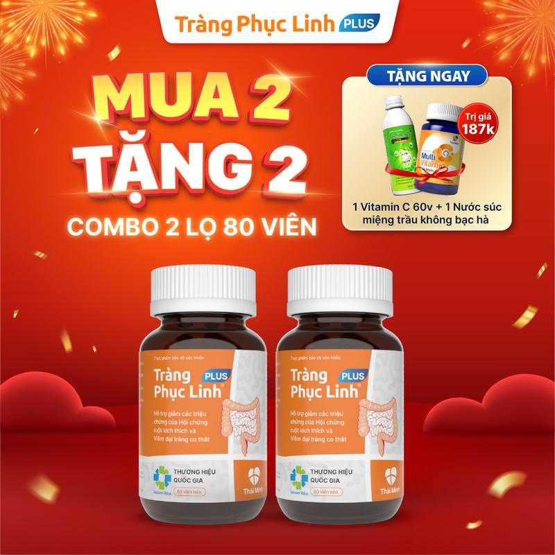 [Kèm Quà] COMBO 2 lọ Tràng Phục Linh PLUS 80 viên