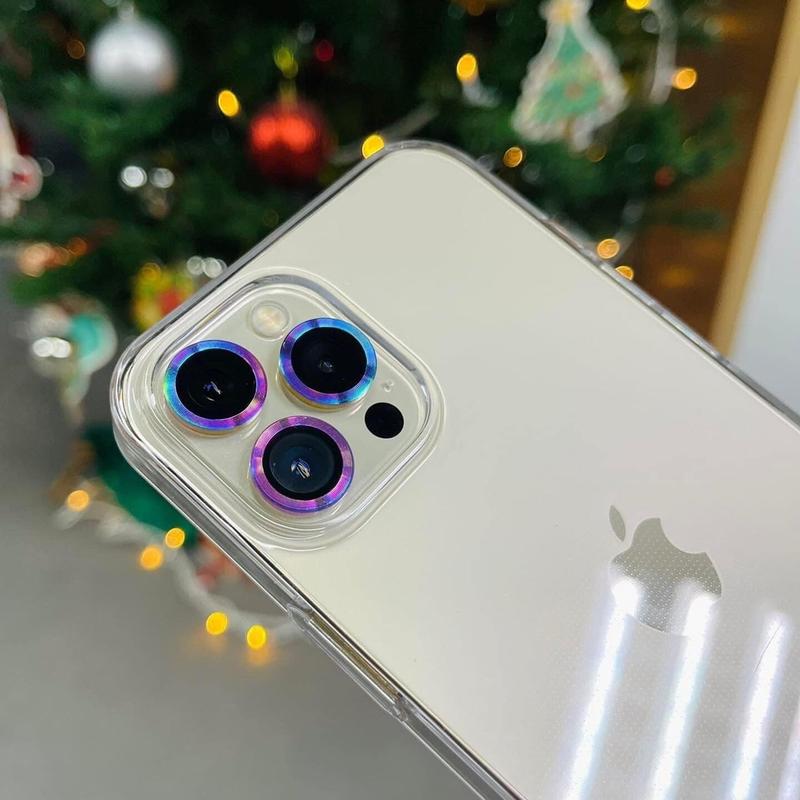 Ốp lưng viền nhôm và mặt kính cho iPhone 11-12 ProMax/14 ProMax 3