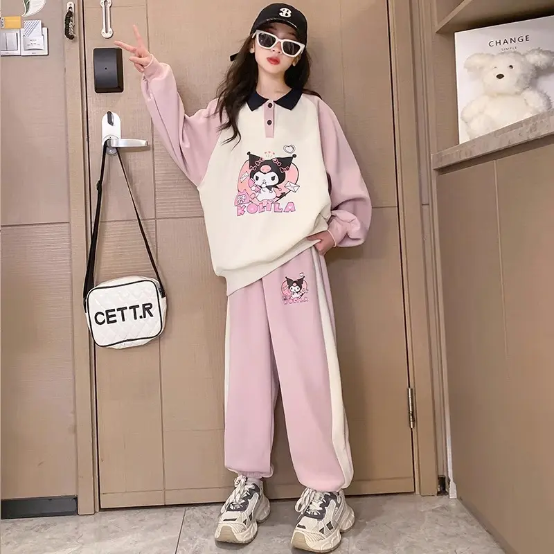 Set bộ đồ Croptop với 2 mẫu dành cho bé gái từ 14-45kg. 8